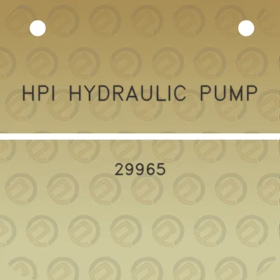 hpi-hydraulic-pump-29965