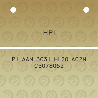 hpi-p1-aan-3031-hl20-a02n-c5078052