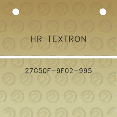 hr-textron-27g50f-9f02-995