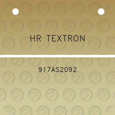 hr-textron-917as2092