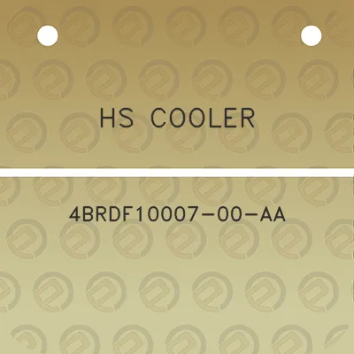 hs-cooler-4brdf10007-00-aa