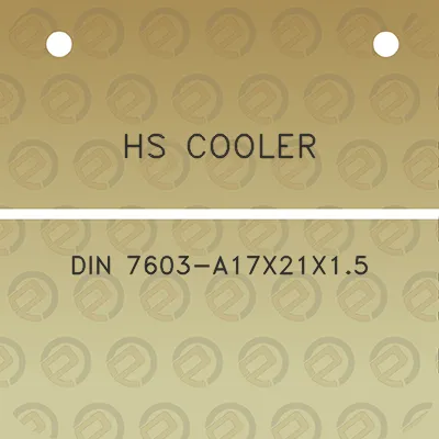 hs-cooler-din-7603-a17x21x15