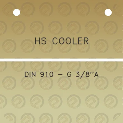 hs-cooler-din-910-g-38a