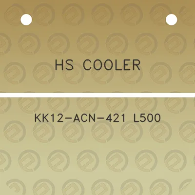 hs-cooler-kk12-acn-421-l500