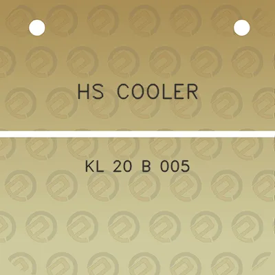 hs-cooler-kl-20-b-005