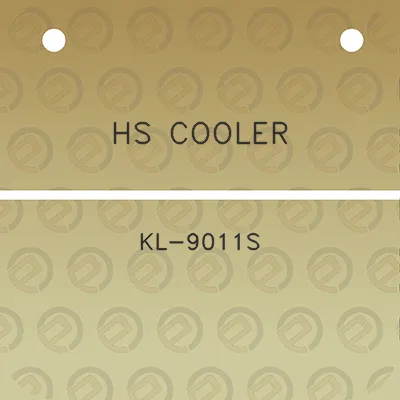 hs-cooler-kl-9011s