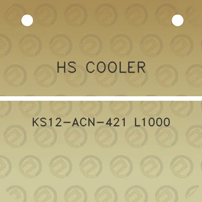 hs-cooler-ks12-acn-421-l1000