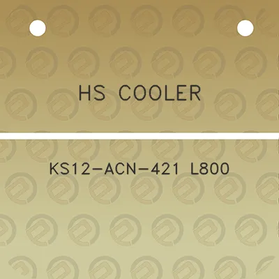 hs-cooler-ks12-acn-421-l800