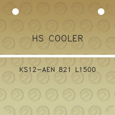 hs-cooler-ks12-aen-821-l1500