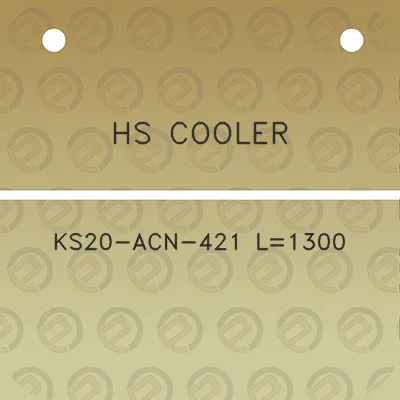 hs-cooler-ks20-acn-421-l1300