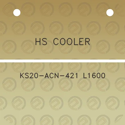 hs-cooler-ks20-acn-421-l1600