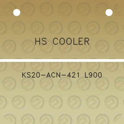 hs-cooler-ks20-acn-421-l900