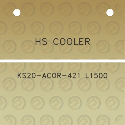 hs-cooler-ks20-acor-421-l1500