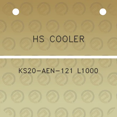 hs-cooler-ks20-aen-121-l1000