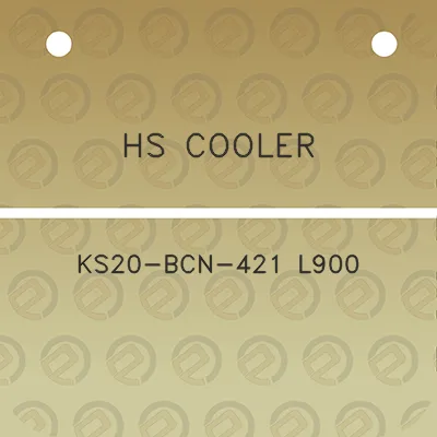 hs-cooler-ks20-bcn-421-l900