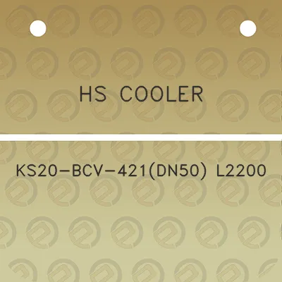 hs-cooler-ks20-bcv-421dn50-l2200