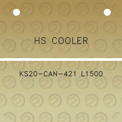 hs-cooler-ks20-can-421-l1500