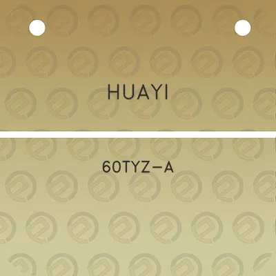 huayi-60tyz-a