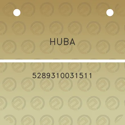 huba-5289310031511