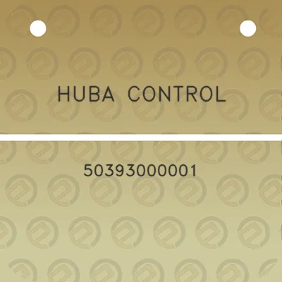 huba-control-50393000001