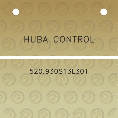 huba-control-520930s13l301