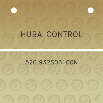 huba-control-520932s03100n