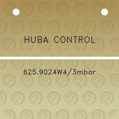 huba-control-6259024w43mbar