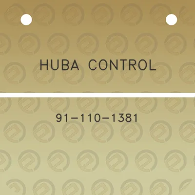 huba-control-91-110-1381