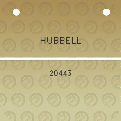 hubbell-20443