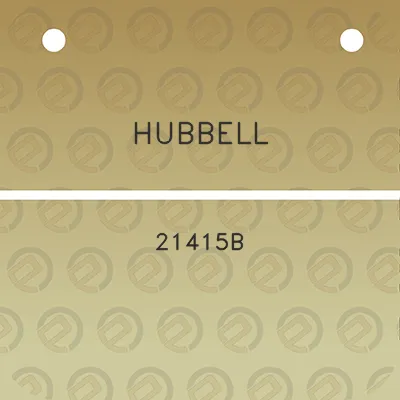 hubbell-21415b