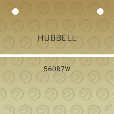 hubbell-560r7w