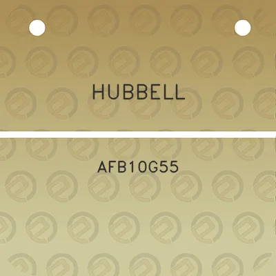 hubbell-afb10g55