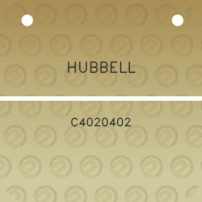 hubbell-c4020402