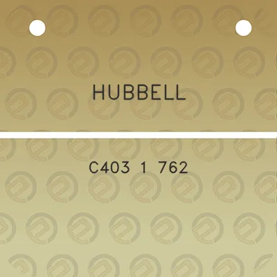 hubbell-c403-1-762