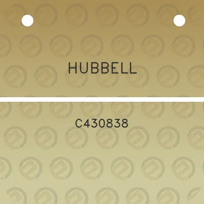 hubbell-c430838