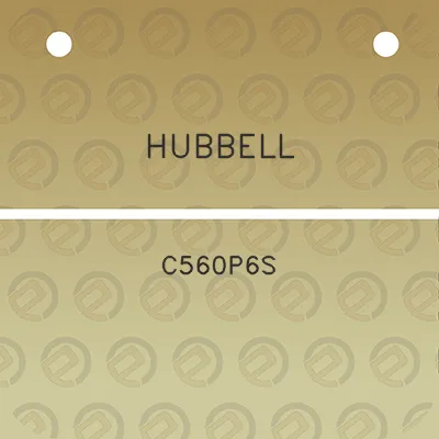 hubbell-c560p6s