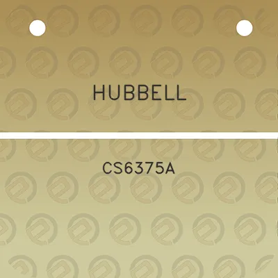 hubbell-cs6375a