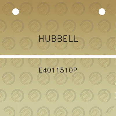 hubbell-e4011510p