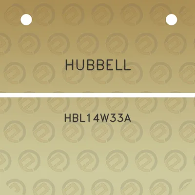 hubbell-hbl14w33a