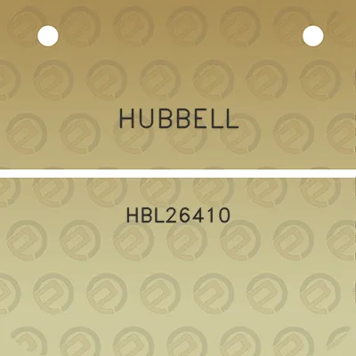 hubbell-hbl26410