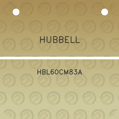 hubbell-hbl60cm83a