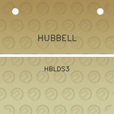 hubbell-hblds3