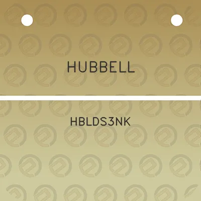 hubbell-hblds3nk