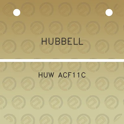 hubbell-huw-acf11c