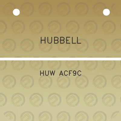 hubbell-huw-acf9c