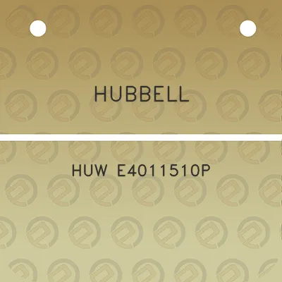 hubbell-huw-e4011510p