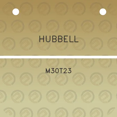 hubbell-m30t23