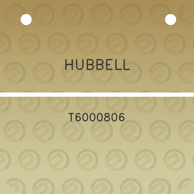 hubbell-t6000806