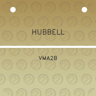 hubbell-vma2b