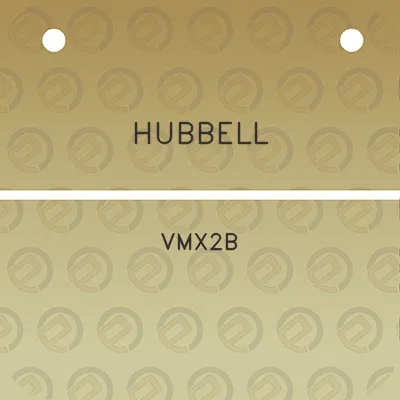 hubbell-vmx2b